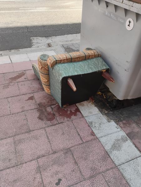 Basura u objetos abandonados
