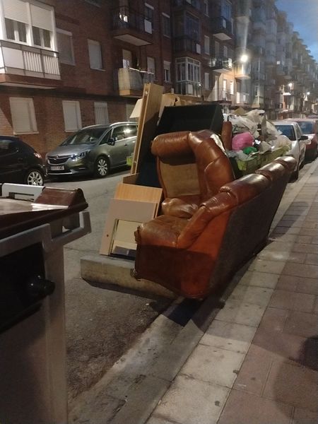 Basura u objetos abandonados