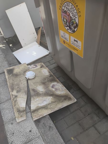 Basura u objetos abandonados