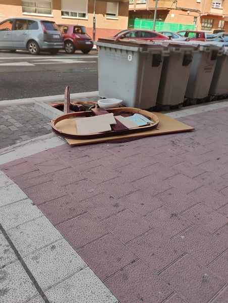 Basura u objetos abandonados