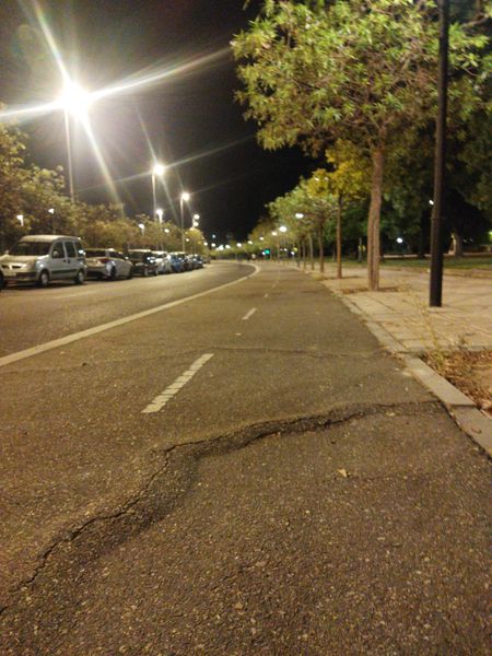 Incidencia ciclista