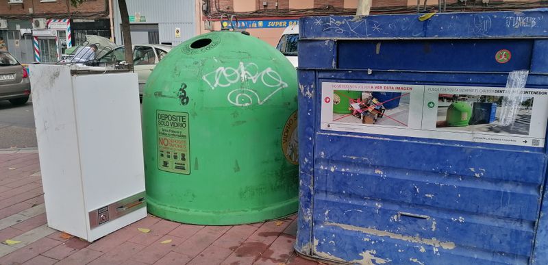 Basura u objetos abandonados